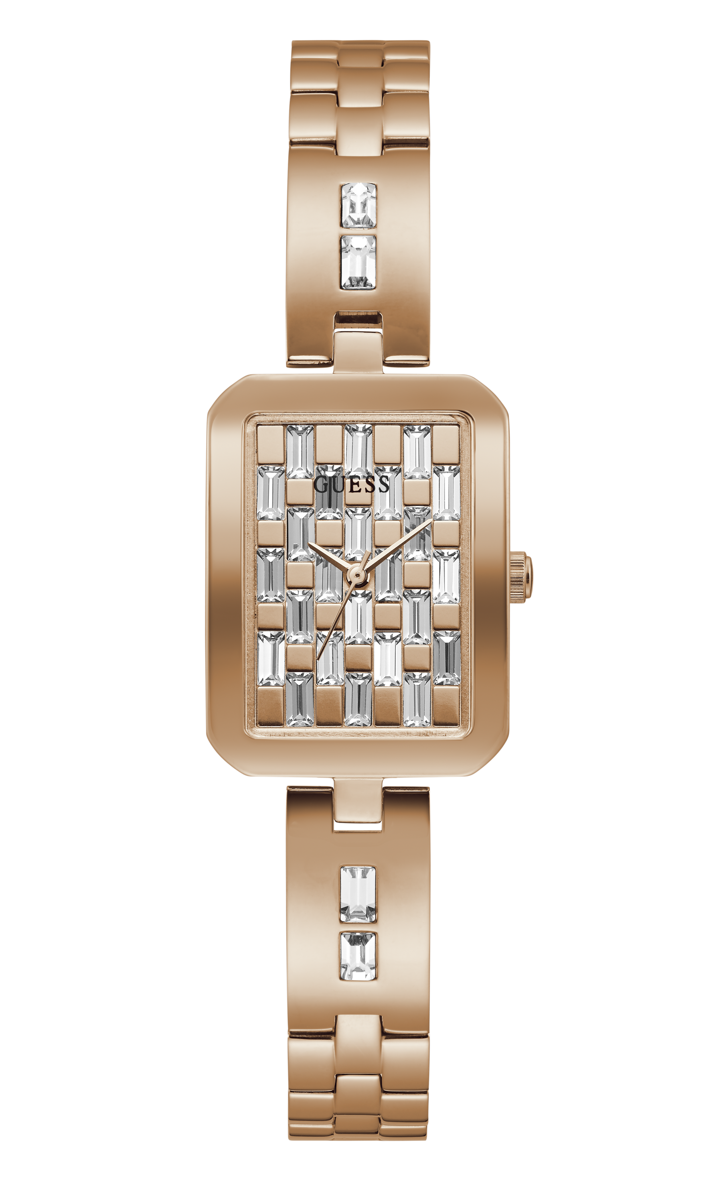Guess 22 mm Ladies Rose Gold Analog Watch GW0102L3