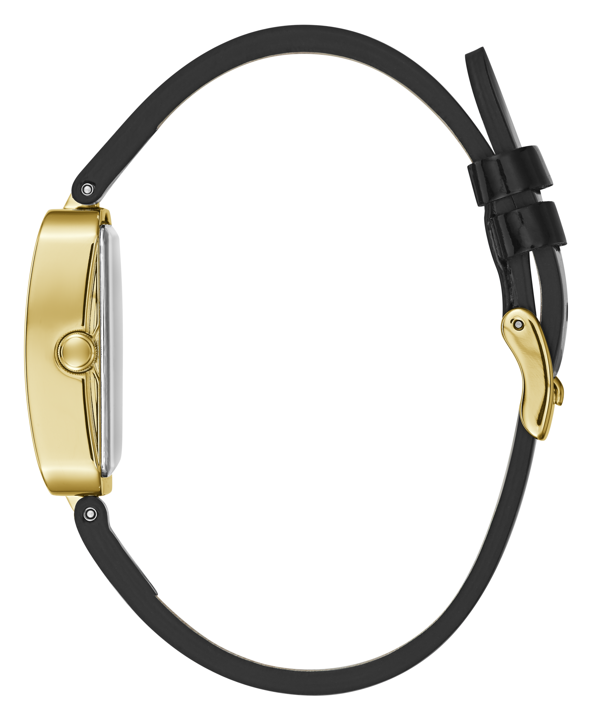 Guess 22 mm Ladies Black/Gunmetal Analog Watch GW0103L1