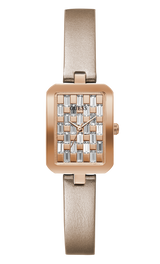 Guess 22 mm Women Silver Dial Analog Watch GW0103L2
