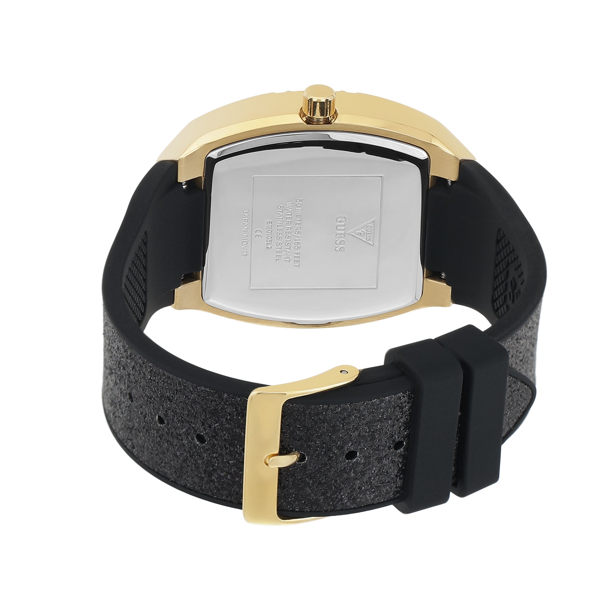 Guess 38 mm Champagne Dial Women Watch GW0105L2M