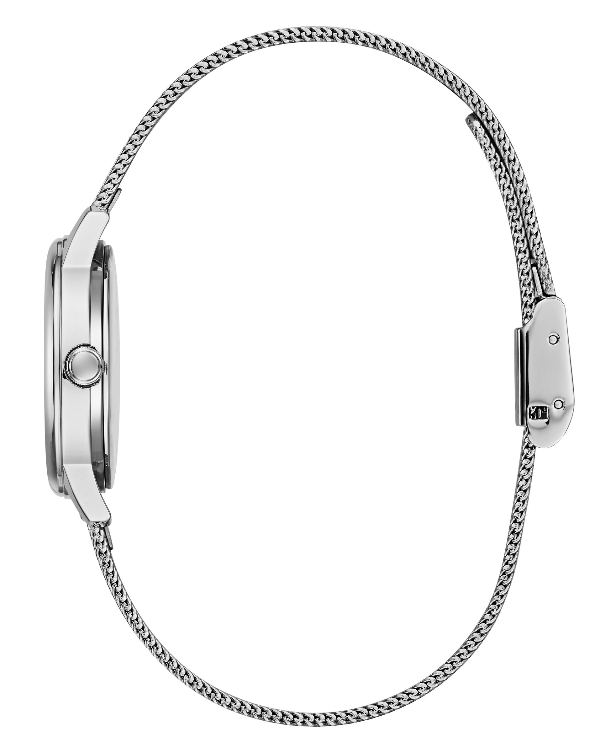 Guess Analog Silver Dial Women's Watch GW0106L1