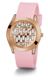 Guess 39 mm Women Rose Gold Dial Analog Watch GW0109L2