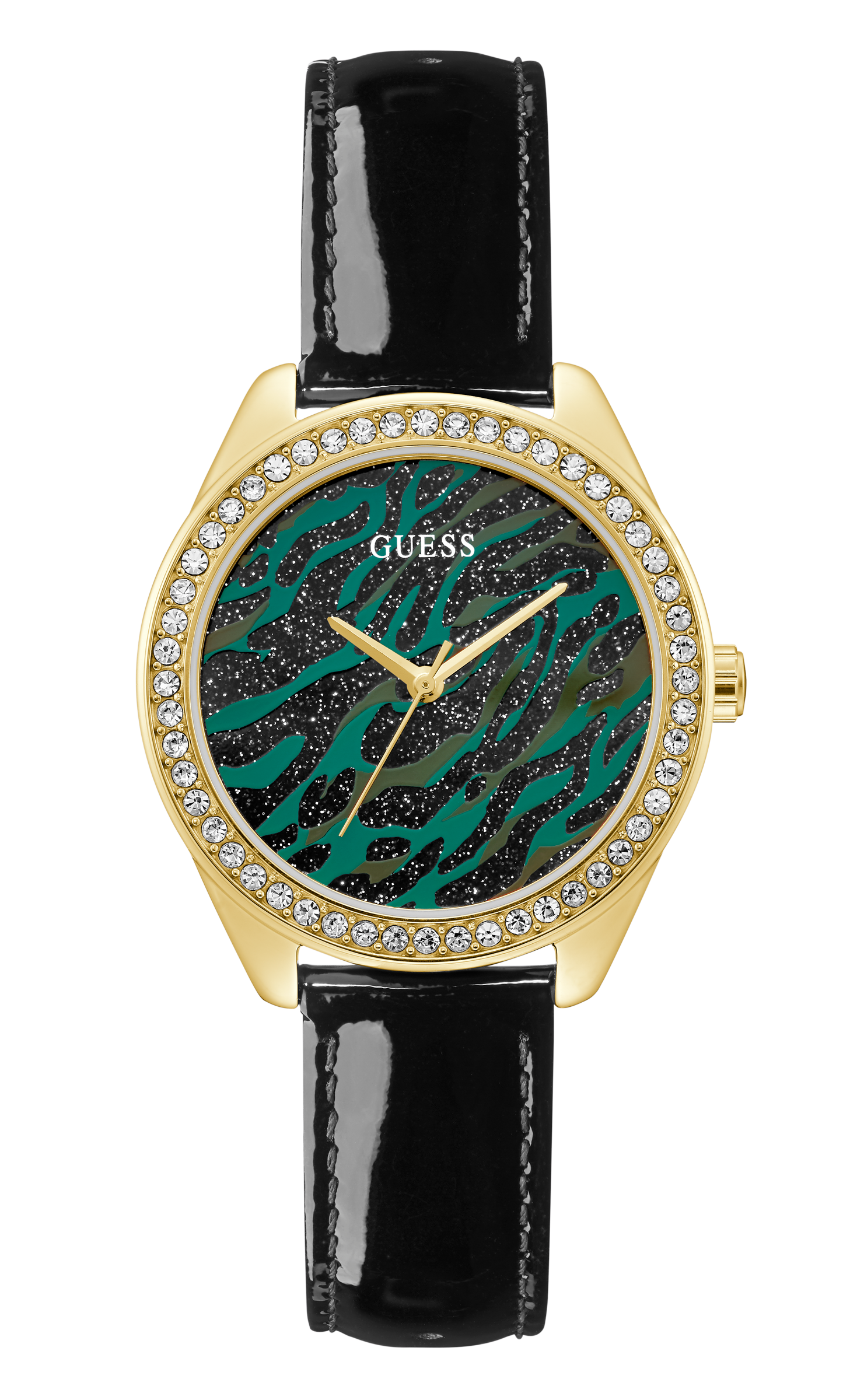 Guess 37 mm Women Animal Print Dial Analog Watch GW0110L1