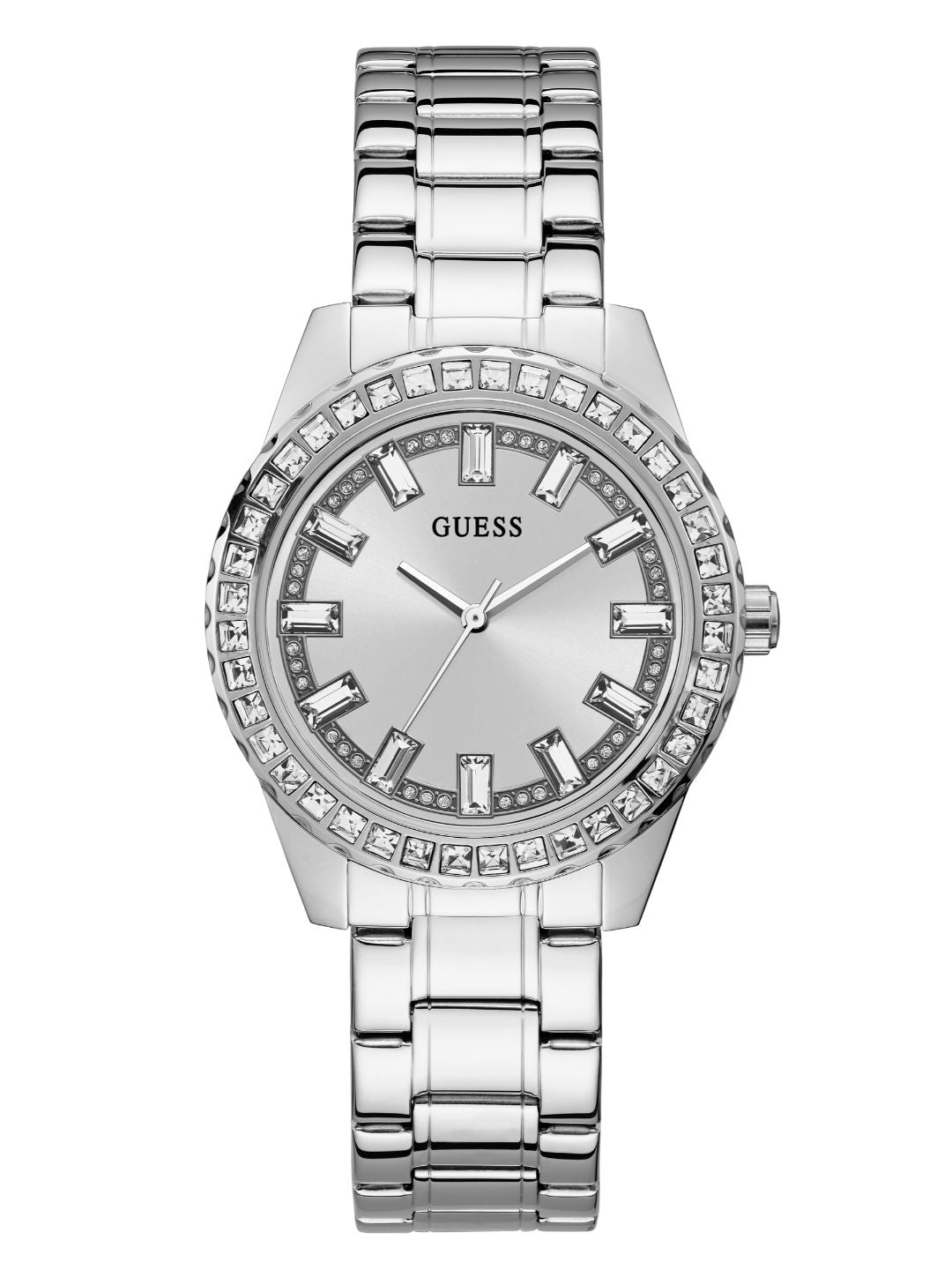 Guess Ladies Dress Silver Watch - GW0111L1