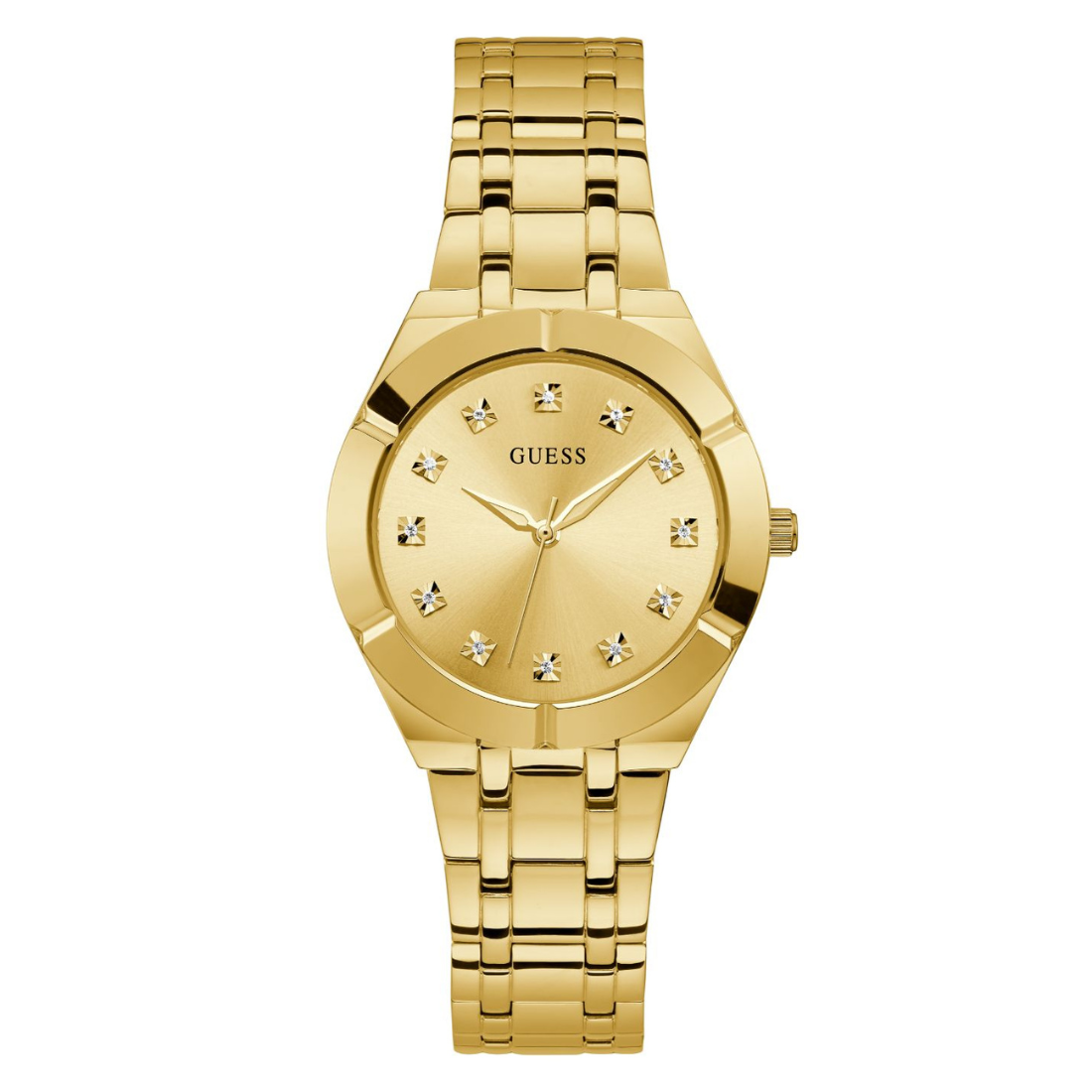 Guess 36 mm Ladies Dress Champagne Watch GW0114L2