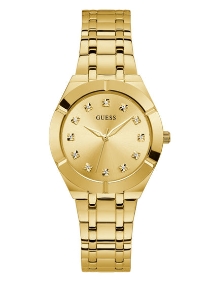 Guess Ladies Dress Champagne Watch - GW0114L2