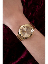 Guess 36 mm Ladies Dress Champagne Watch GW0114L2