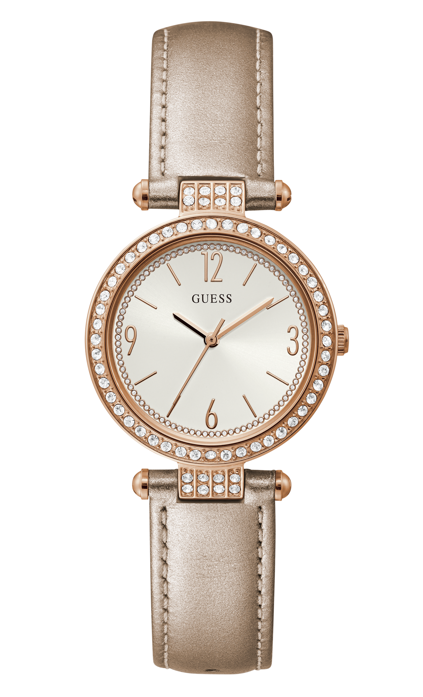 Guess Women White Dial Analog Watch - GW0116L1