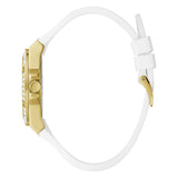 Guess 39 mm White Dial Women Analog Watch GW0118L5