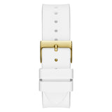 Guess 39 mm White Dial Women Analog Watch GW0118L5