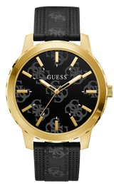 Guess 48 mm Mens Gold Analog Watch GW0201G1