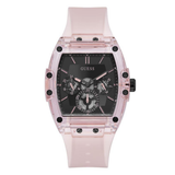 Guess Men 41.5 mm Size Black Dial Rectangle Analog Watch GW0203G11