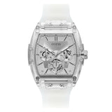 Guess Phoenix 41.5 mm Size Silver Dial Men Analog Watch GW0203G1