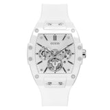 Guess Silver Dial 41.5 mm Men Analog Watch GW0203G2