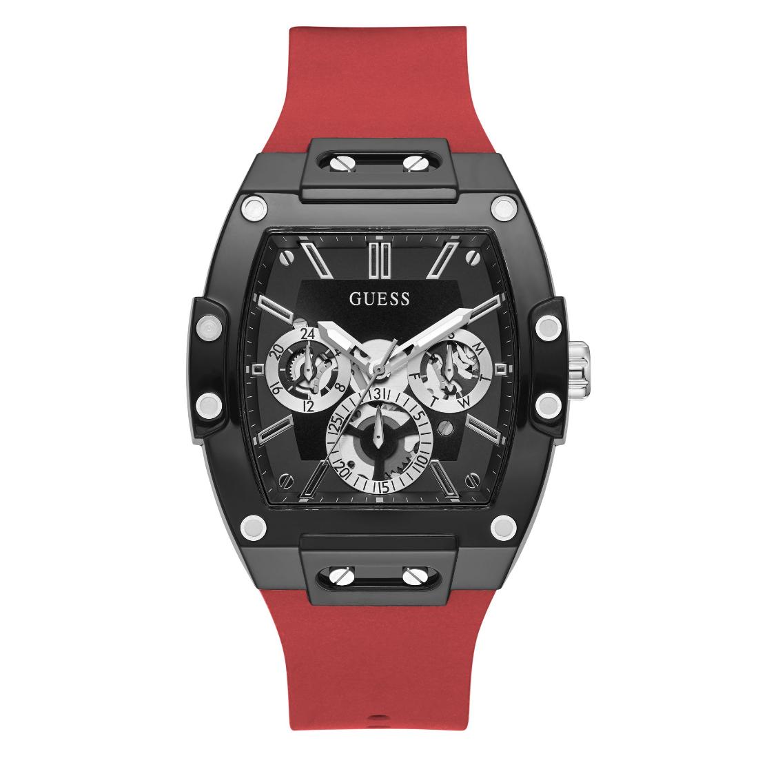 Guess Phoenix 41.5 mm Size Black Dial Men Analog Watch GW0203G4