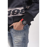 Guess Phoenix 41.5 mm Size Black Dial Men Analog Watch GW0203G4