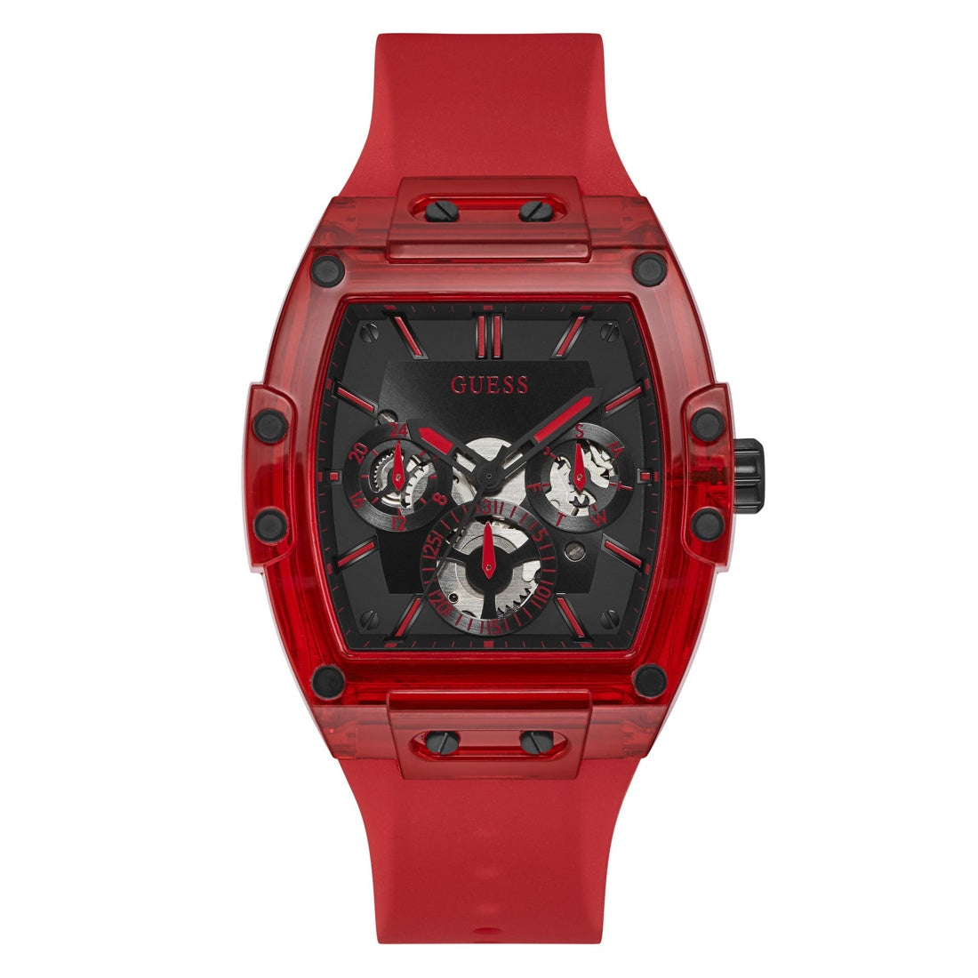 Guess 43 mm Men Black Dial Analog Watch GW0203G5