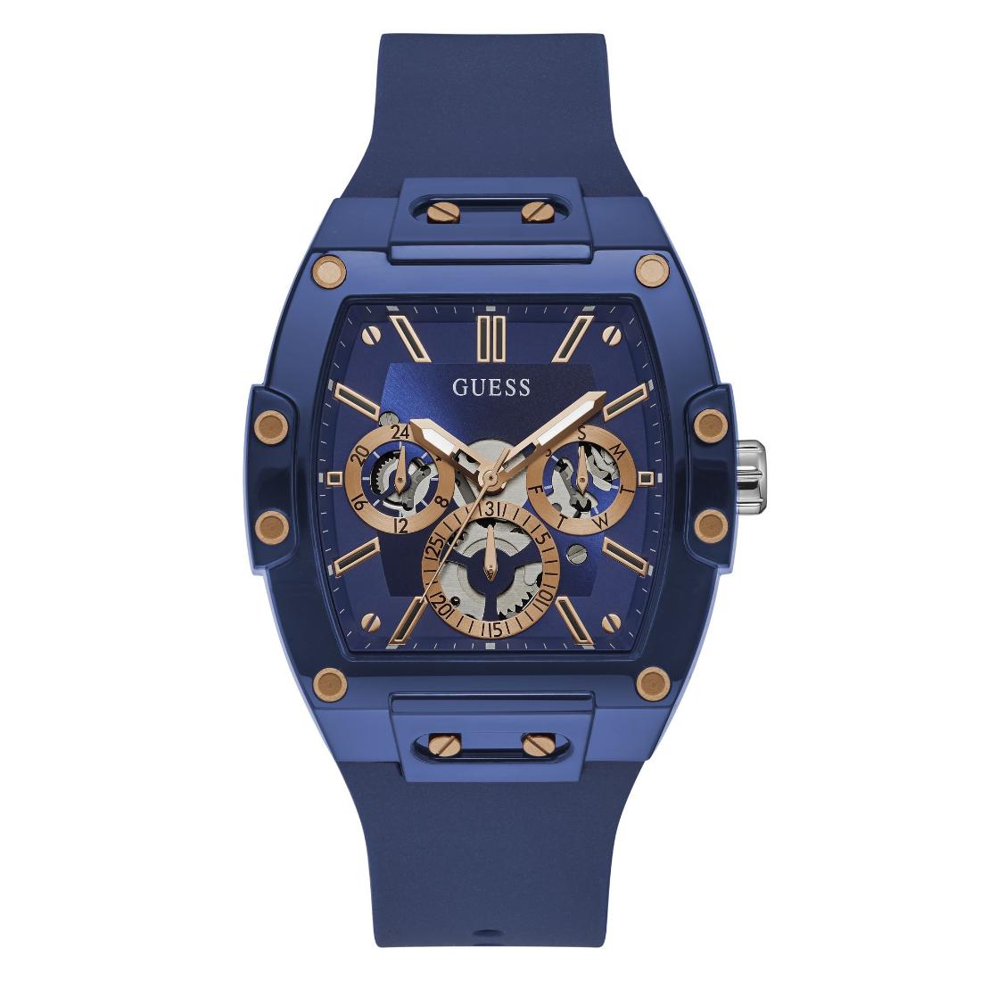 Guess Blue Dial 41.5 mm Men Analog Watch - GW0203G7