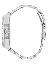 Guess Men 47 mm Quartz Multifunction Analog Silver Dial Stainless Steel Strap Watch GW0209G1