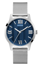 Guess 42 mm Mens Silver Analog Watch GW0214G1