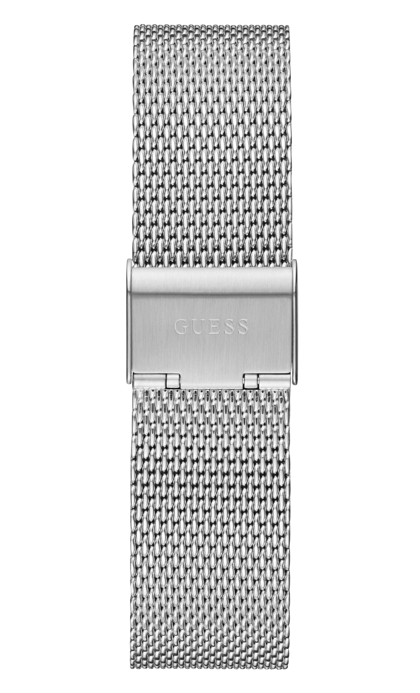 Guess 42 mm Mens Silver Analog Watch GW0214G1