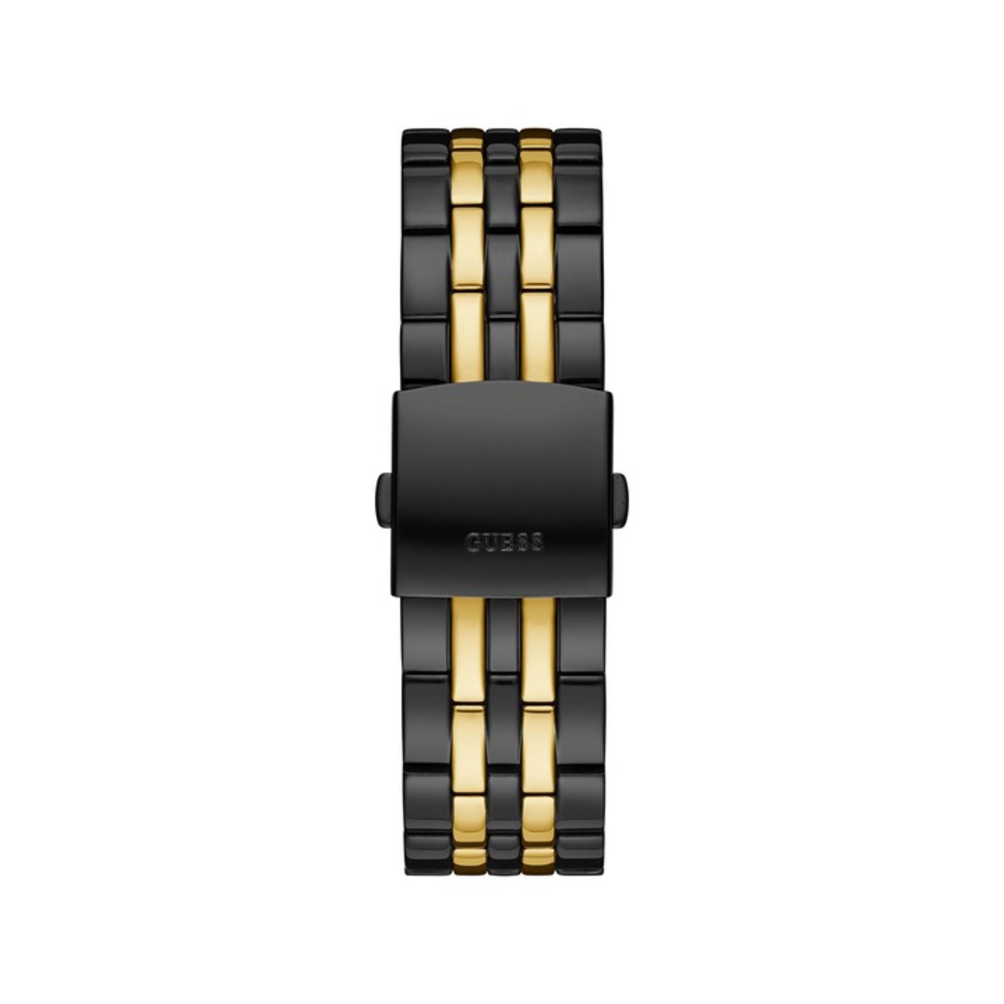 Guess Golden Dial Men Stainless Steel Strap Analog Watch GW0218G3