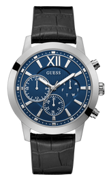 Guess 45 mm Mens Blue Multi function Watch GW0219G1