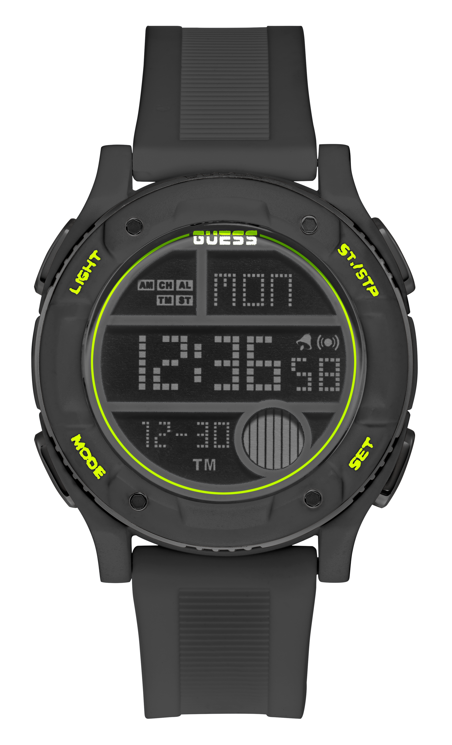 Guess 45 mm Men Black Dial Digital Watch GW0225G3