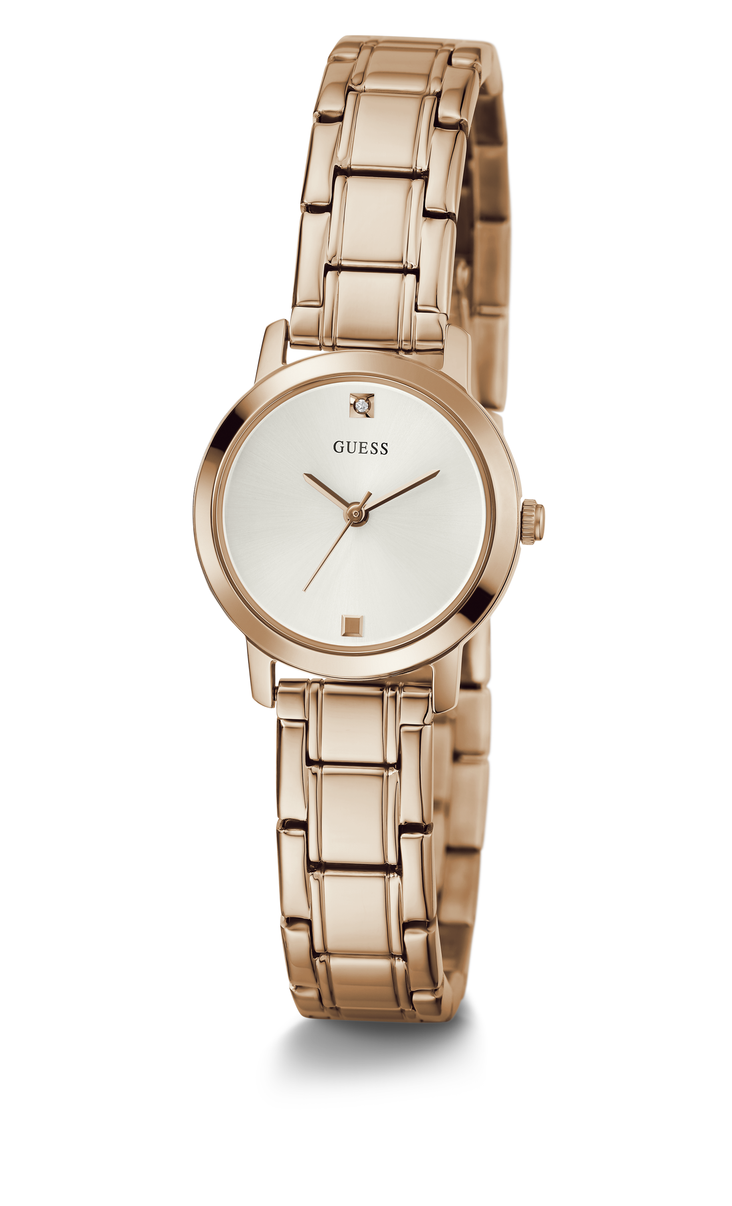 Guess 25 mm Women White Dial Analog Watch GW0244L3