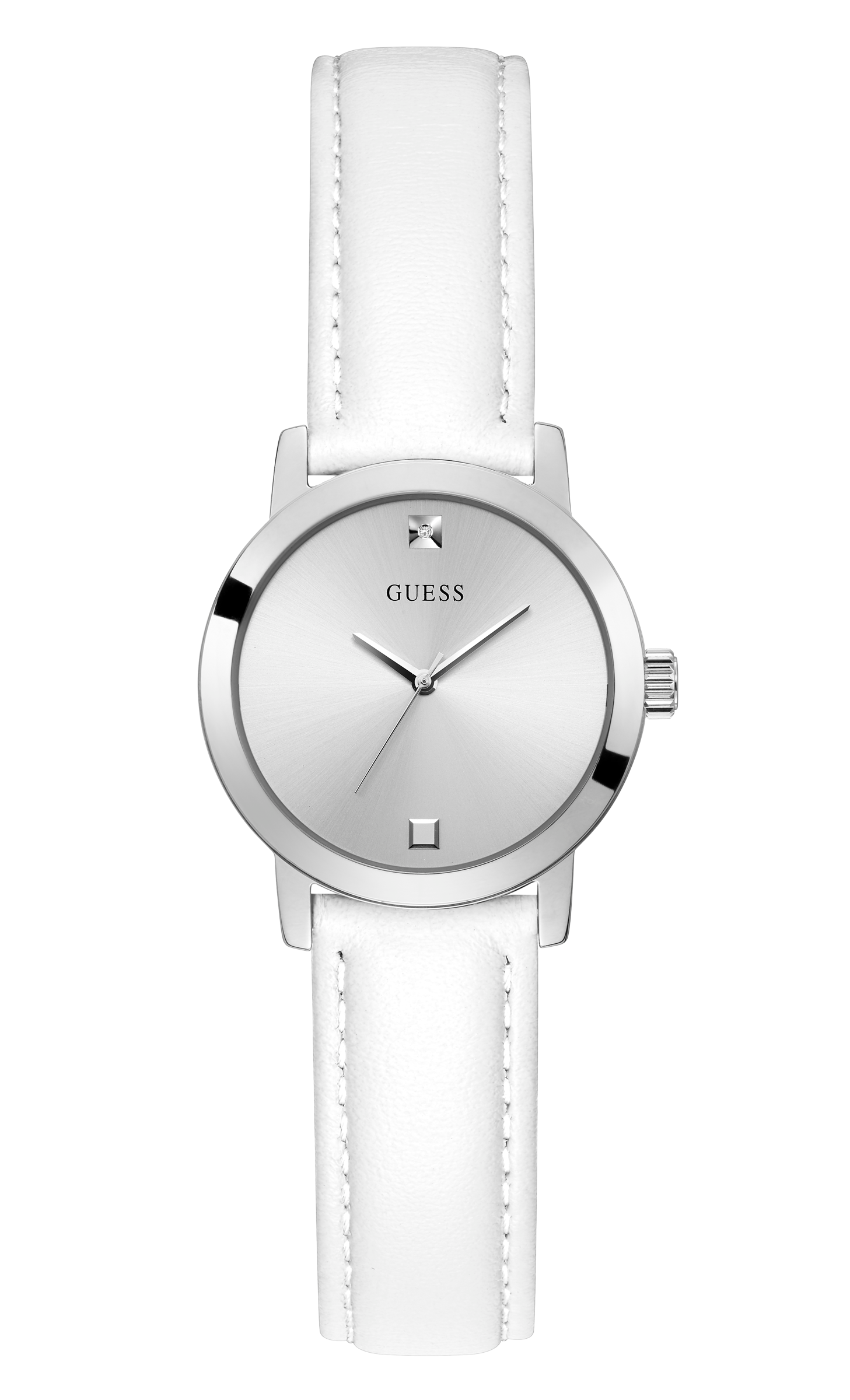 Guess 25 mm Women Silver Dial Analog Watch GW0246L1