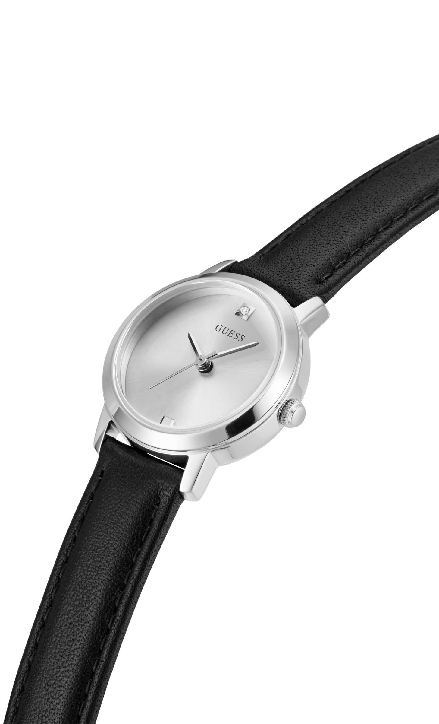 Guess 25 mm Women Silver Dial Analog Watch GW0246L2