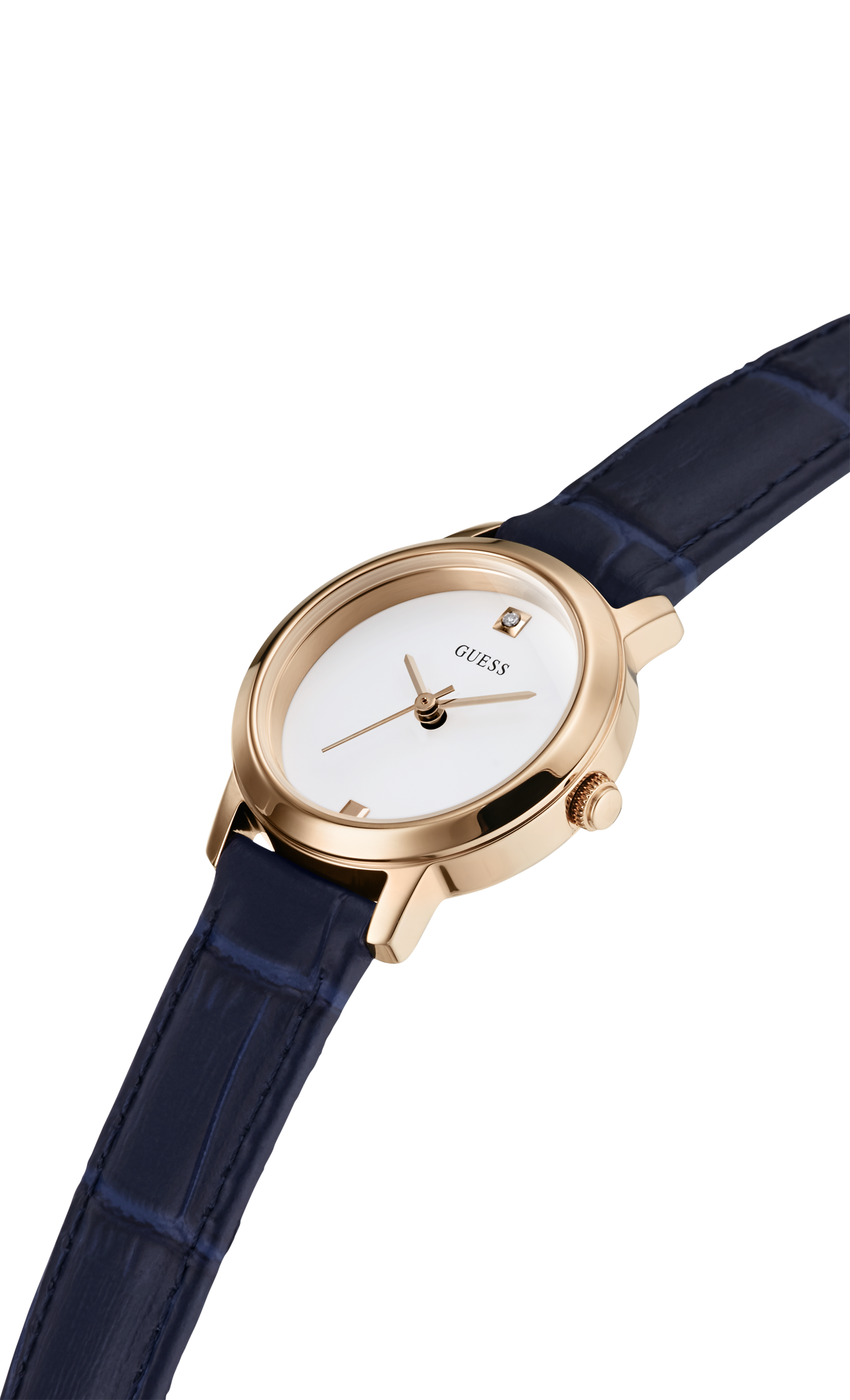 Guess 25 mm Women White Dial Analog Watch GW0246L4