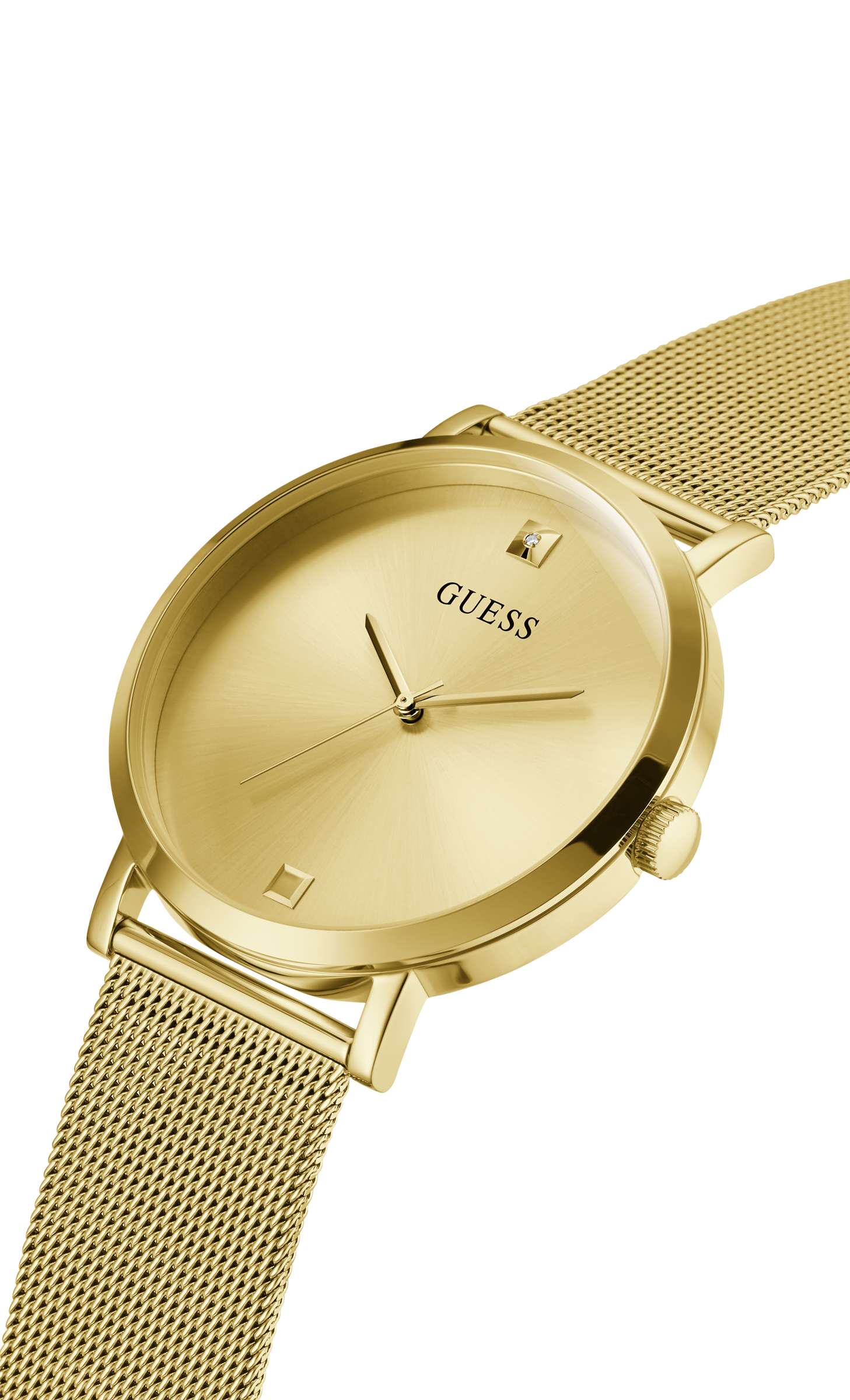 Guess Analog Beige Dial Men's Watch GW0248G2