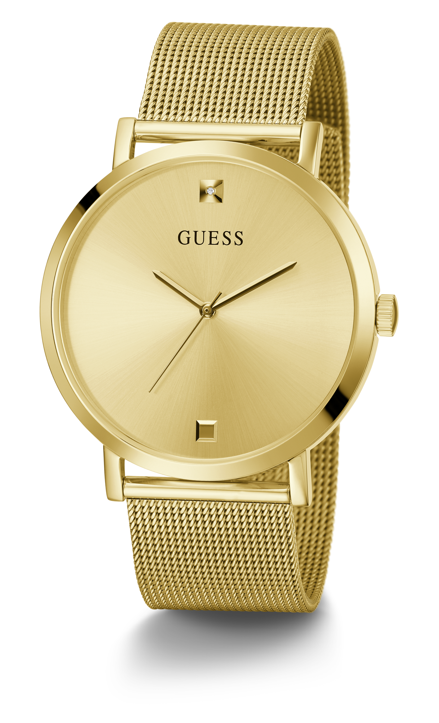 Guess Analog Beige Dial Men's Watch GW0248G2