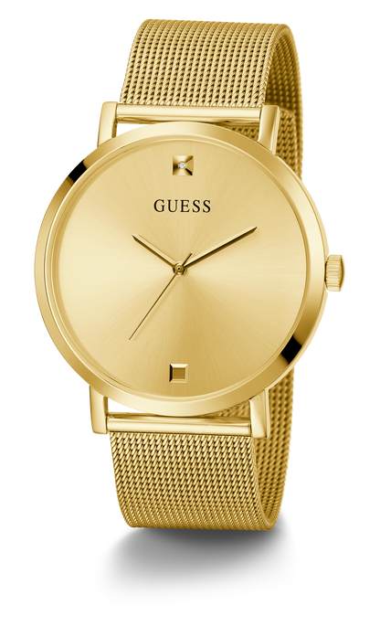 Guess Analog Beige Dial Men's Watch - GW0248G2