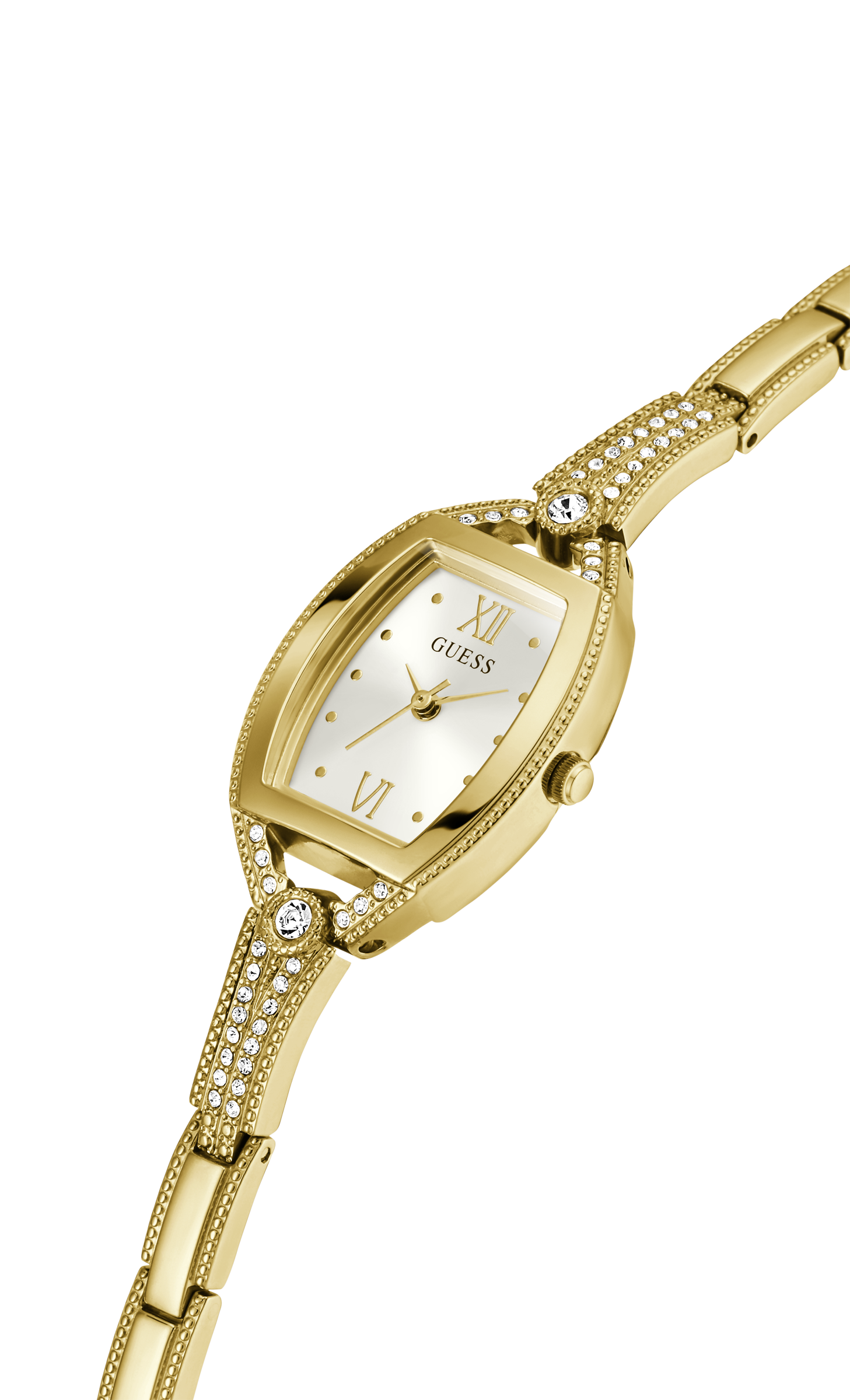 Guess 22 mm Women White Dial Analog Watch GW0249L2