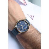 Guess Men 42 mm Blue Dial Analog Watch GW0250G3