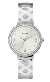 Guess 36 mm Women White Dial Analog Watch GW0252L1