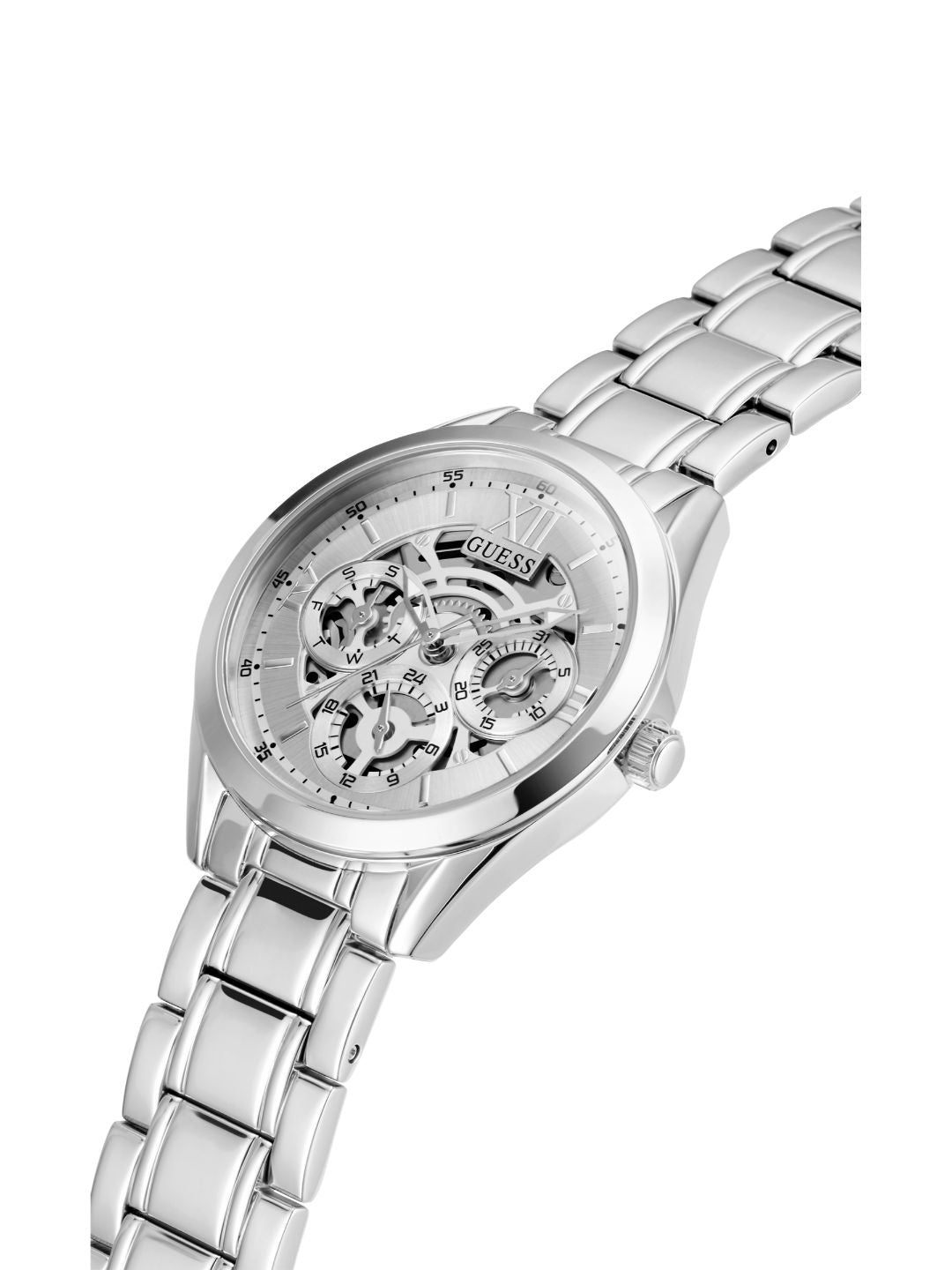 Guess Ladies Dress Silver Watch - GW0253L1