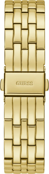 Guess Round 38mm Champagne Dial Analog Women Watch GW0254L2