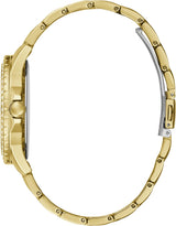Guess Round 38mm Champagne Dial Analog Women Watch GW0254L2