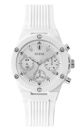 Guess 39 mm Women White Dial Analog Watch GW0255L1