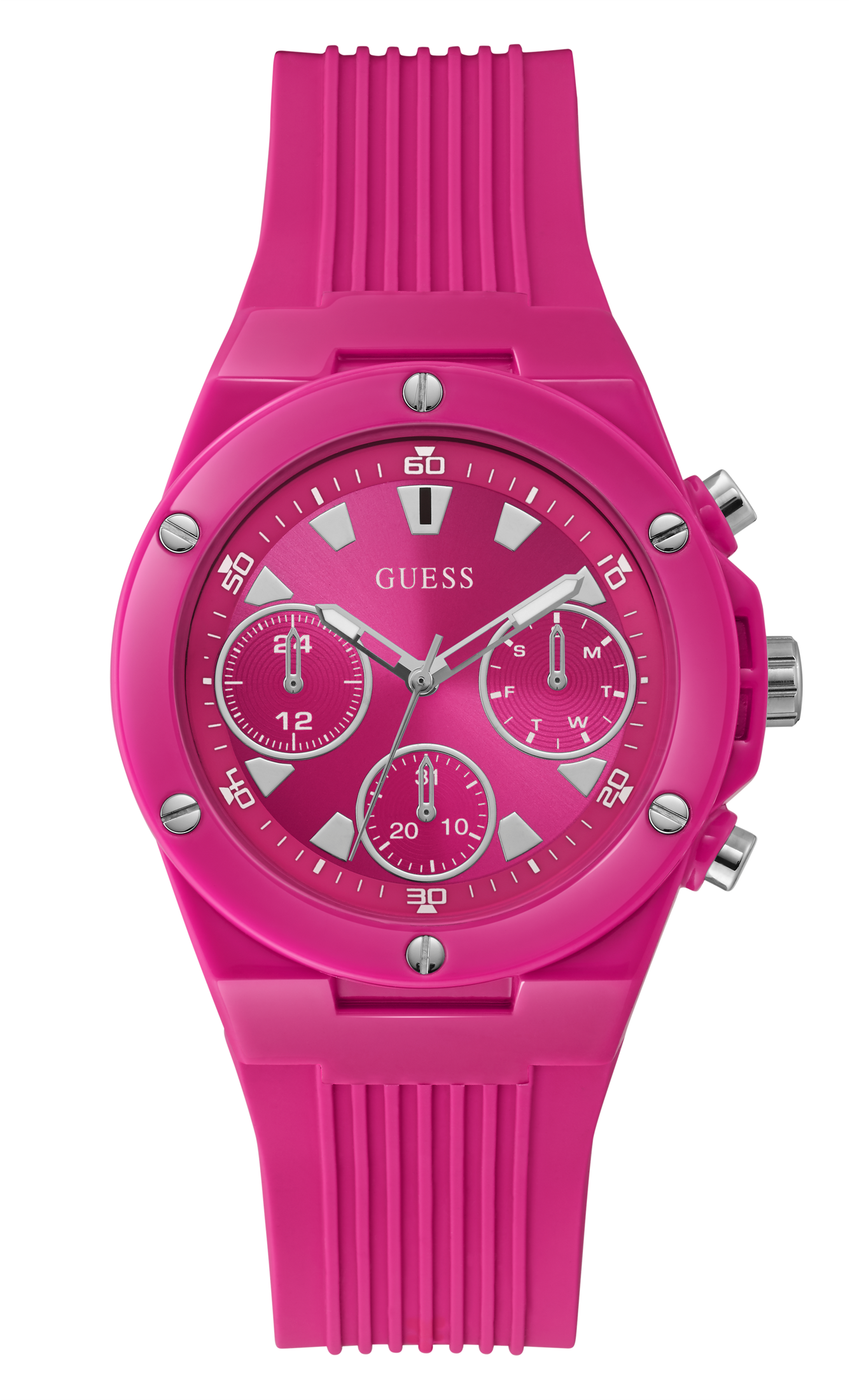 Guess Women Pink Dial Analog Watch - GW0255L3