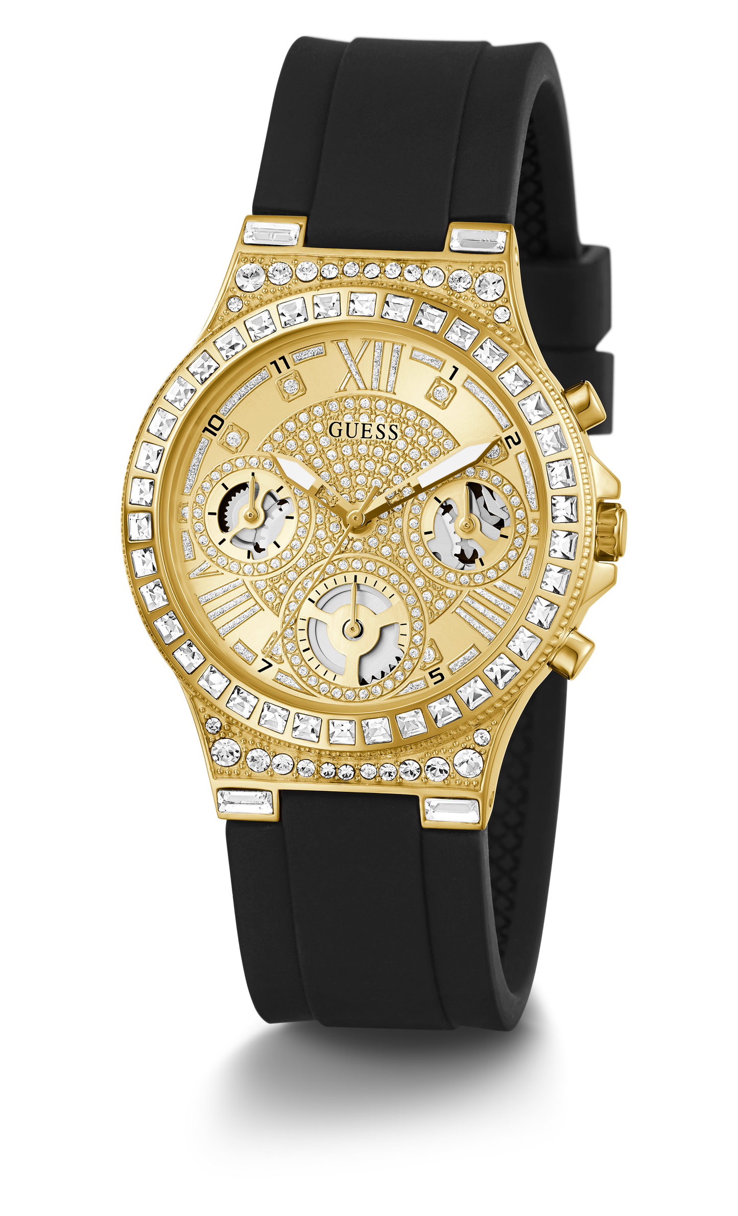 Guess Gold Dial Women Watch - GW0257L1