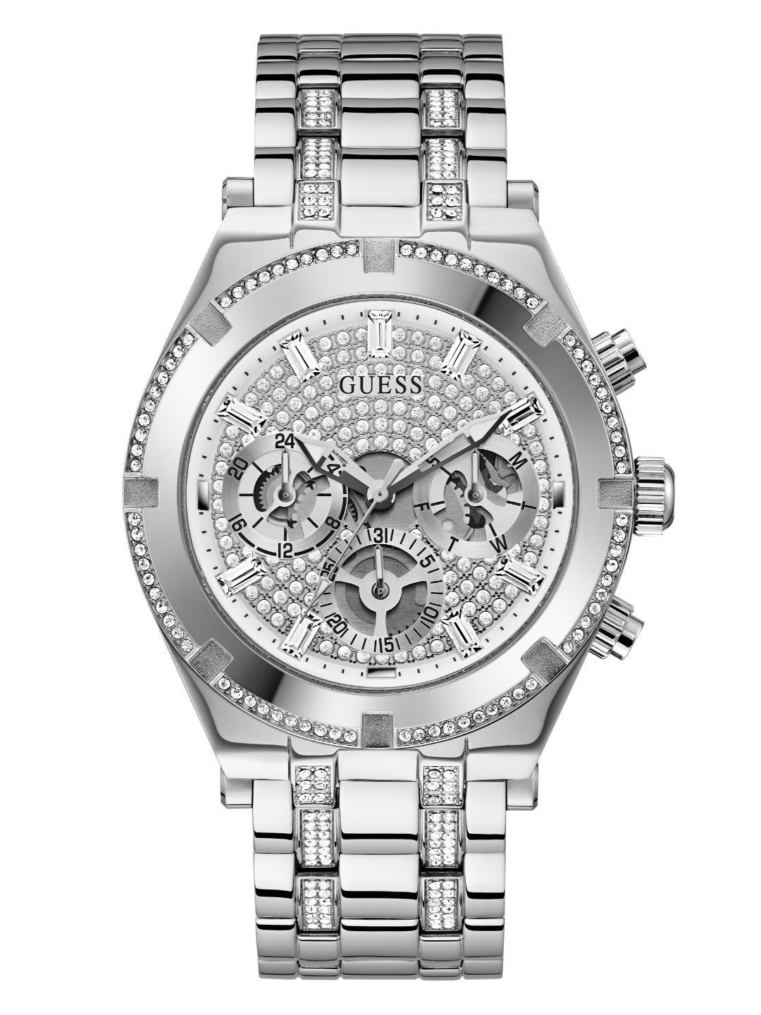 Guess Analog Silver Dial Men's Watch GW0261G1