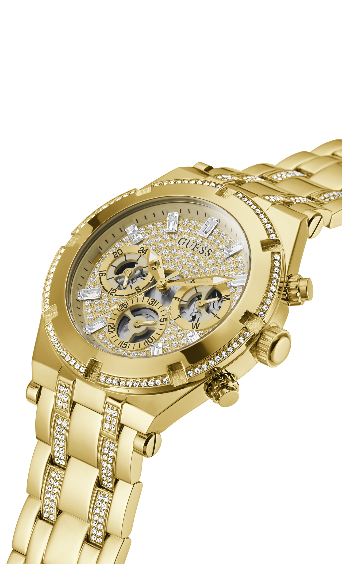 Guess Analog Beige Dial Men's Watch GW0261G2