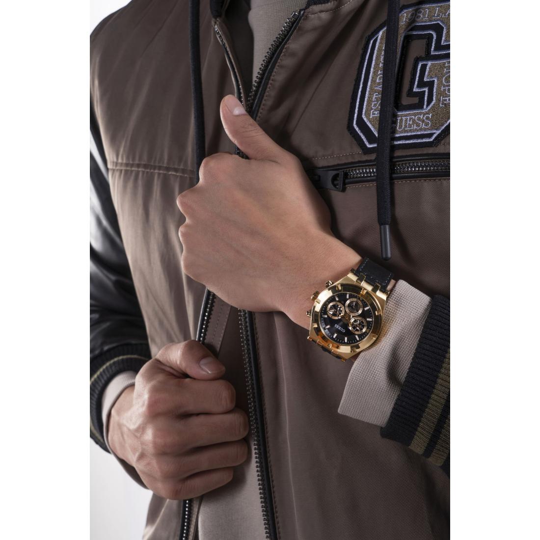 Guess Continental 44 mm Size Black Dial Men Analog Watch GW0262G2