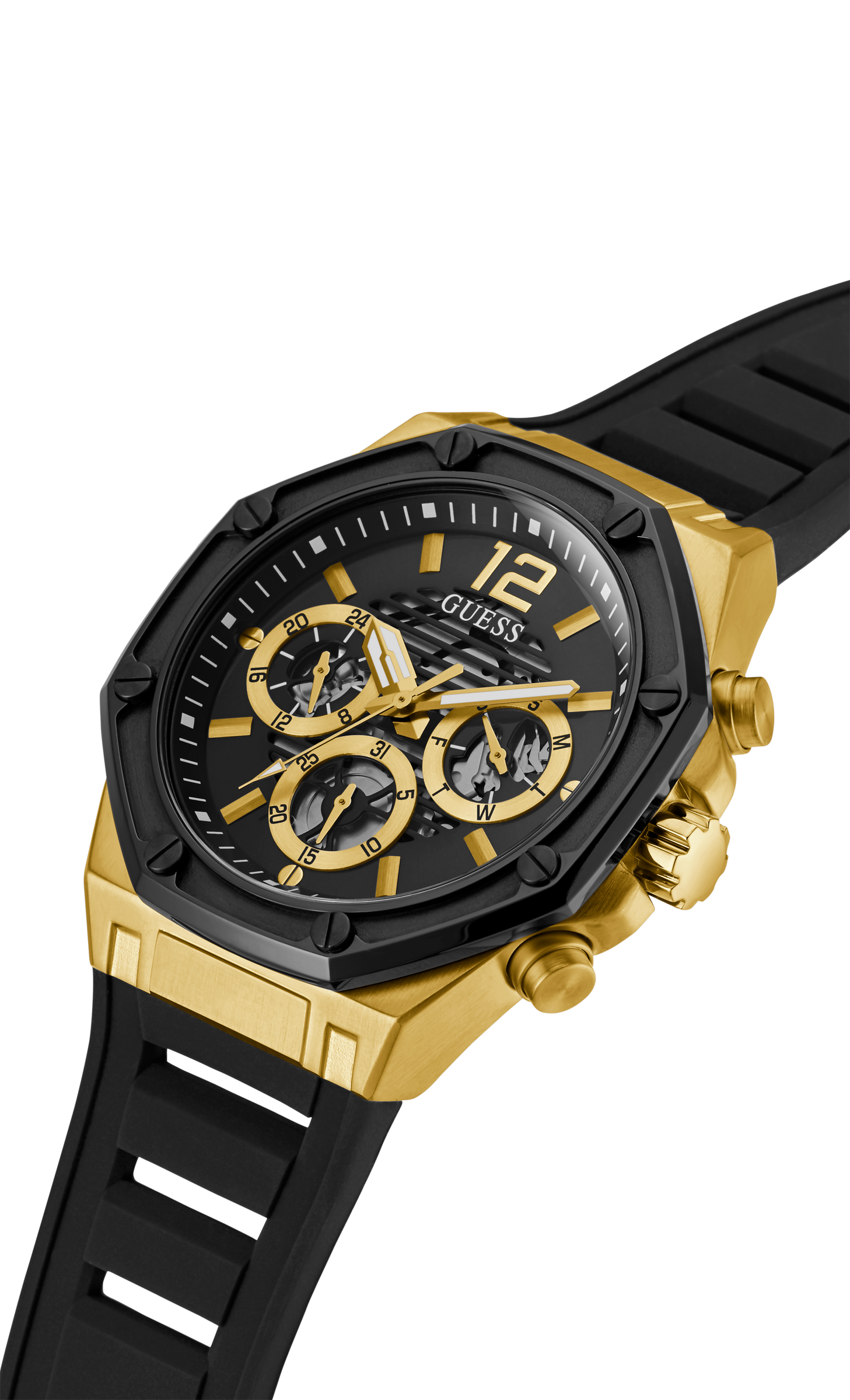 Guess Analog Black Dial Men's Watch GW0263G1
