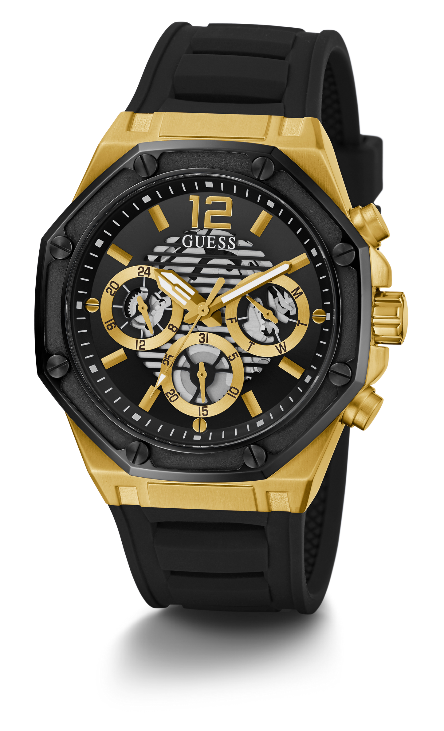 Guess Analog Black Dial Men's Watch - GW0263G1