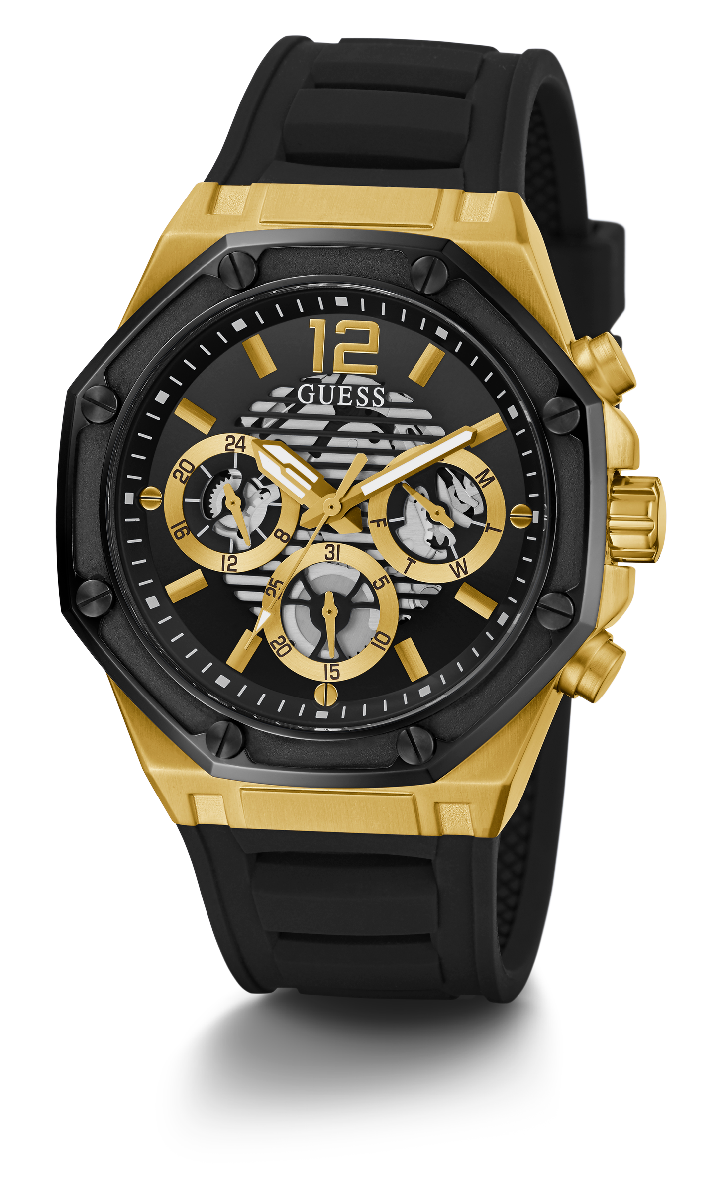 Guess Analog Black Dial Men's Watch GW0263G1